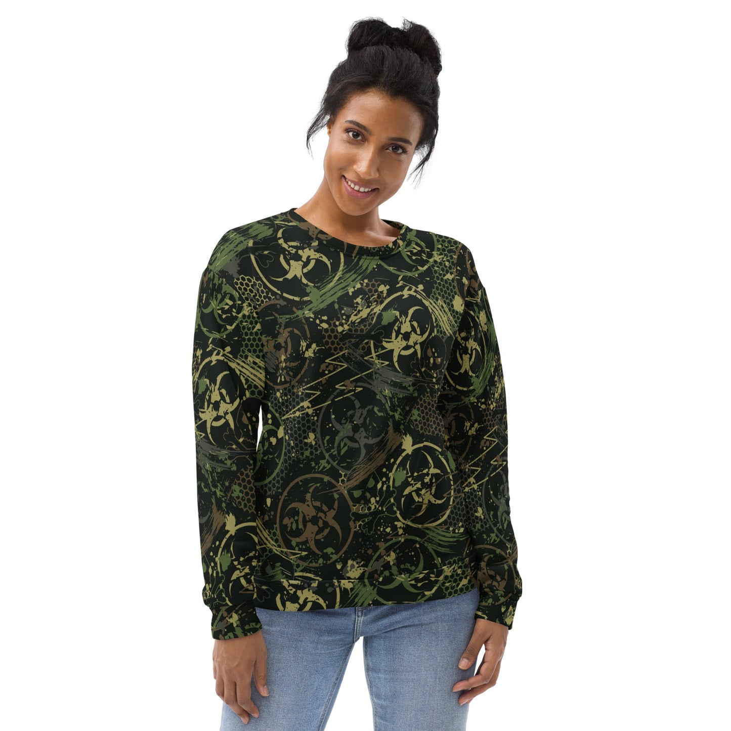Biohazard Wasteland CAMO Unisex Sweatshirt - Sweatshirts
