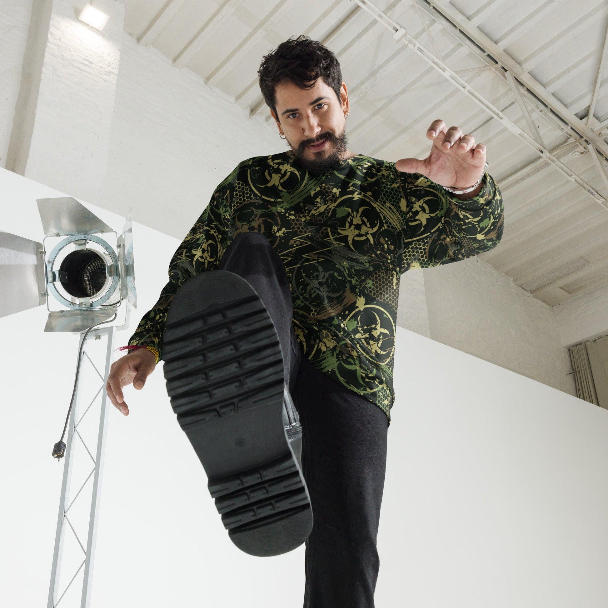 Biohazard Wasteland CAMO Unisex Sweatshirt - Sweatshirts