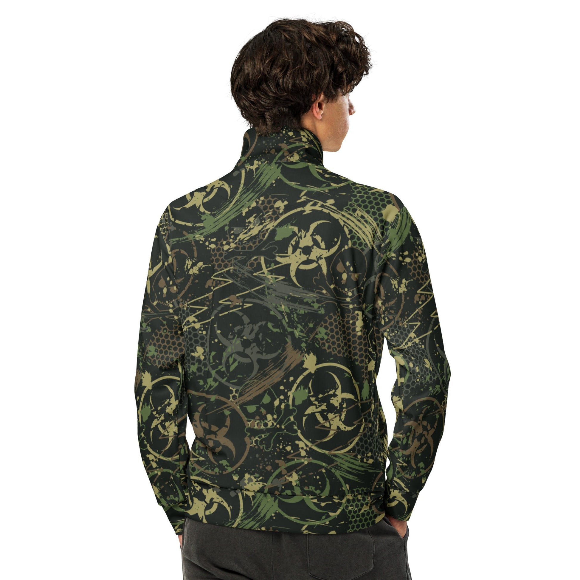 Biohazard Wasteland CAMO Unisex track jacket - Track Jackets