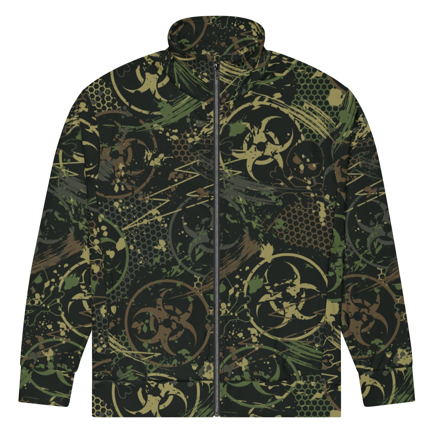 Biohazard Wasteland CAMO Unisex track jacket - Track Jackets