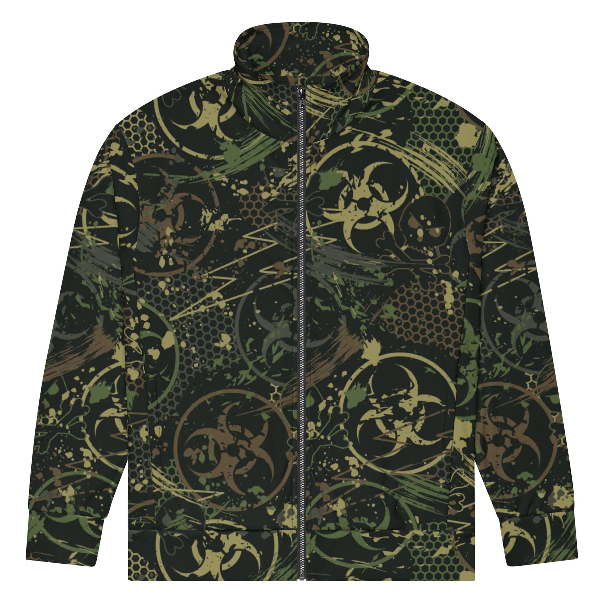 Biohazard Wasteland CAMO Unisex track jacket - Track Jackets