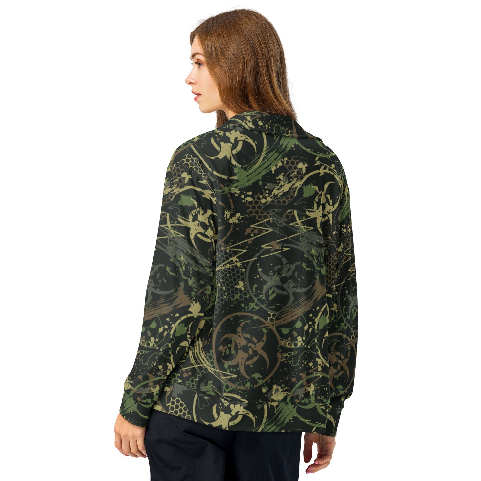 Biohazard Wasteland CAMO Unisex track jacket - Track Jackets