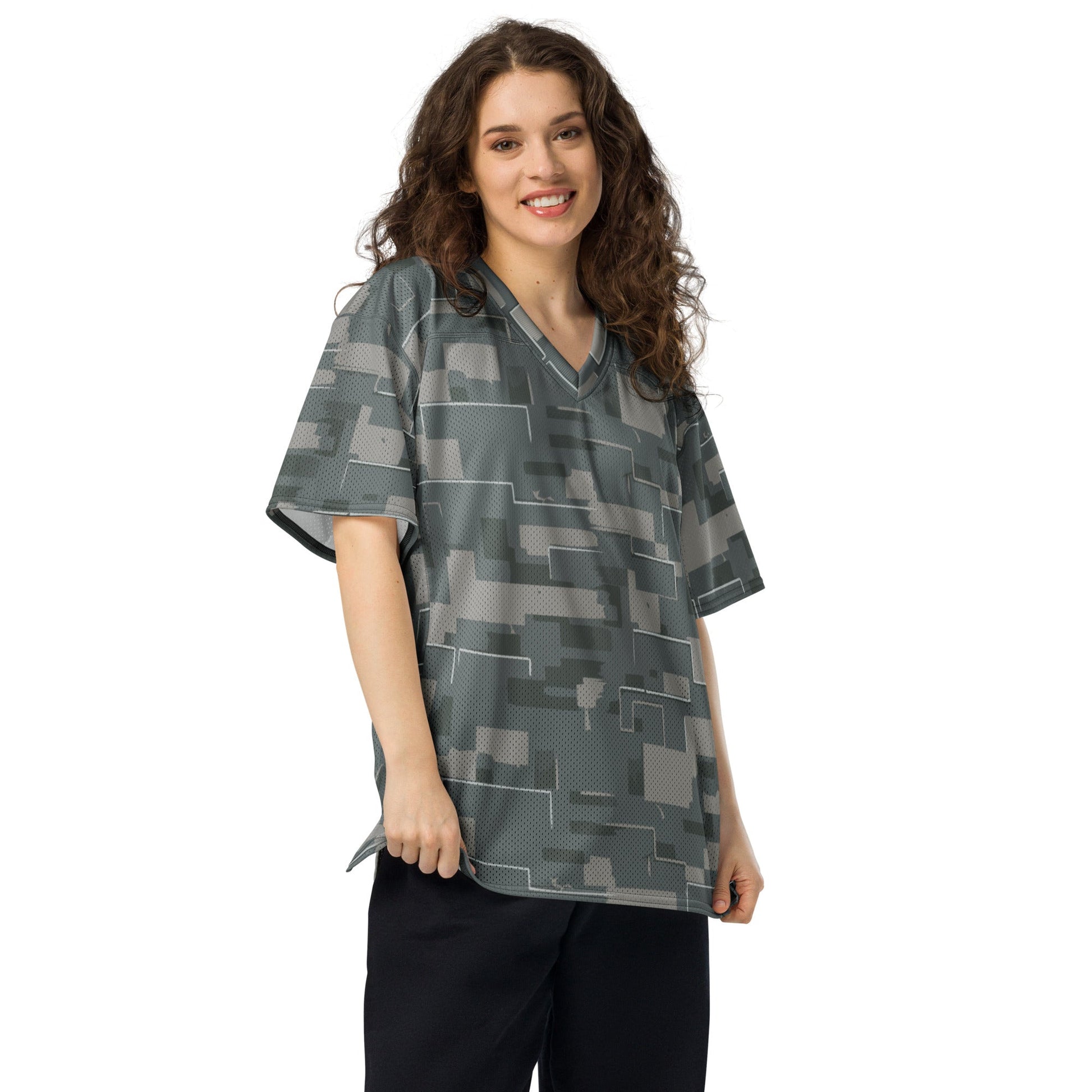 Black OPS Modern Warfare City Digital CAMO American football jersey - Football Jersey