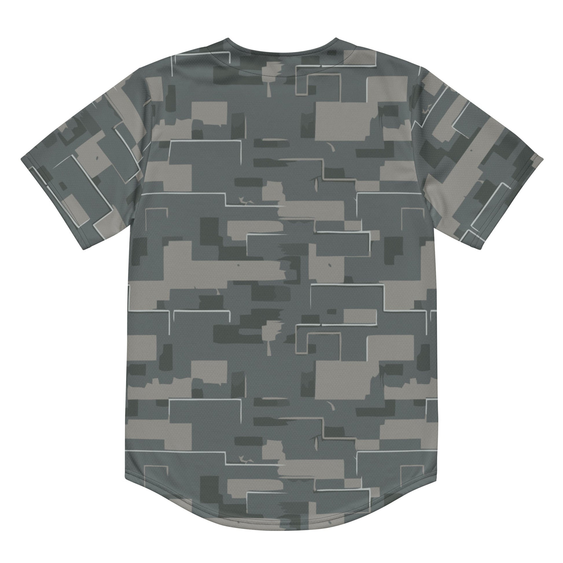 Black OPS Modern Warfare City Digital CAMO baseball jersey - Baseball Jerseys