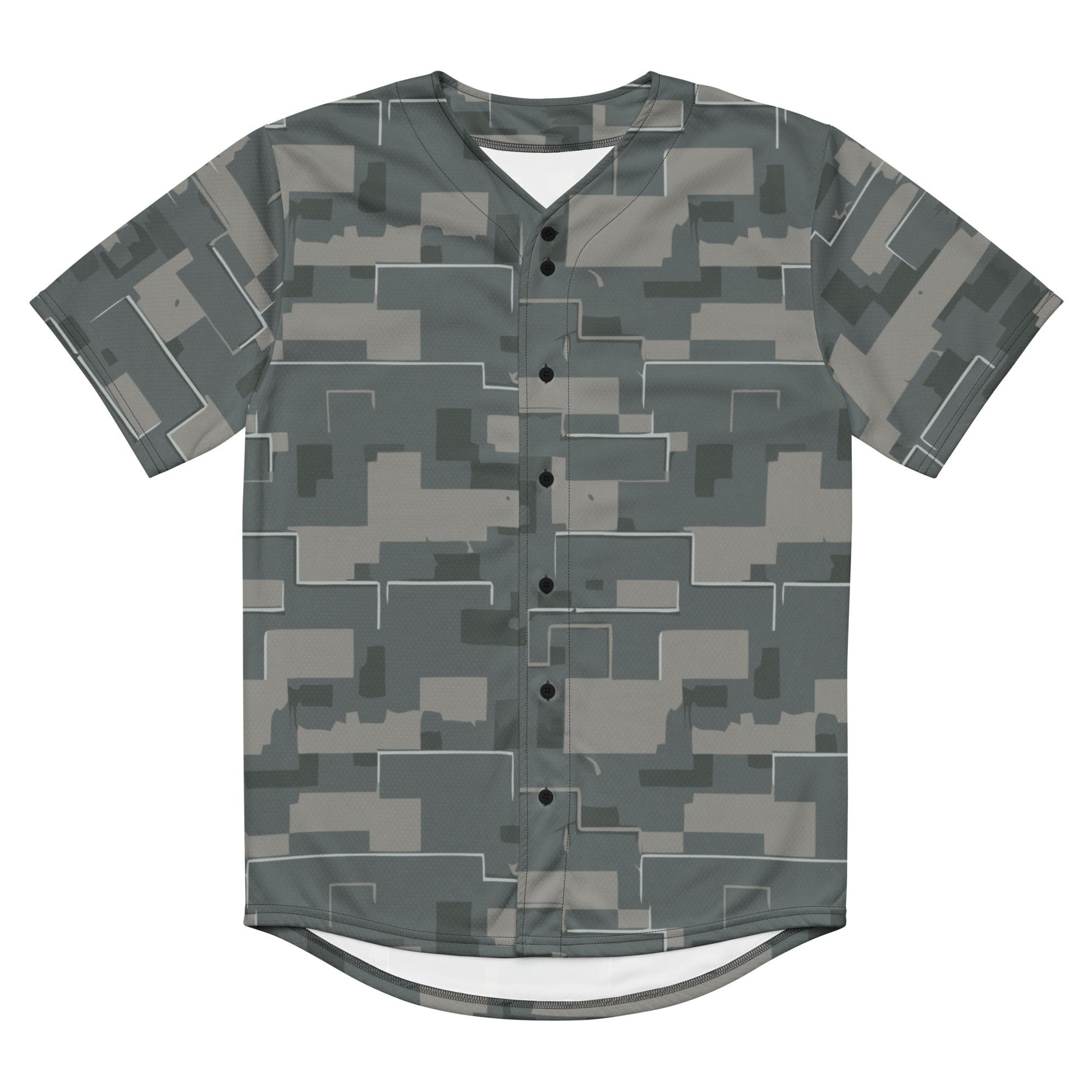 Black OPS Modern Warfare City Digital CAMO baseball jersey - Baseball Jerseys