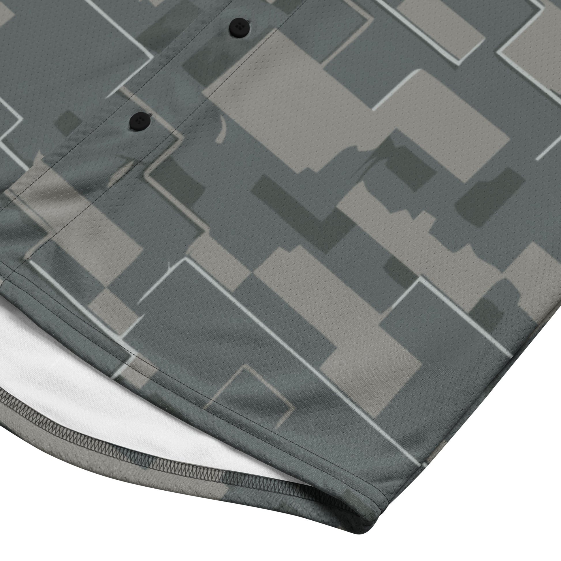 Black OPS Modern Warfare City Digital CAMO baseball jersey - Baseball Jerseys