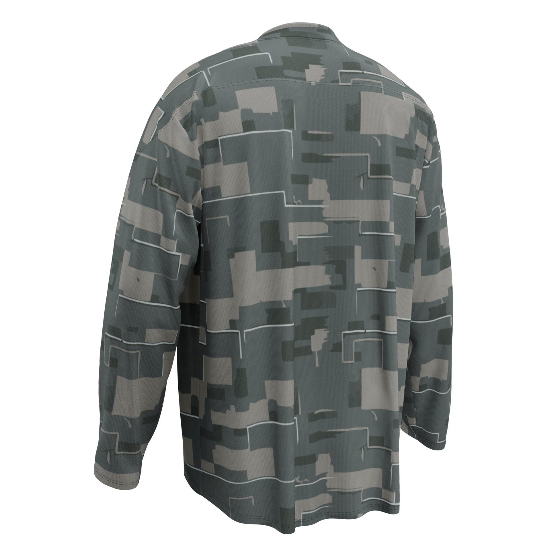 Black OPS Modern Warfare City Digital CAMO hockey fan jersey - Hockey Jerseys