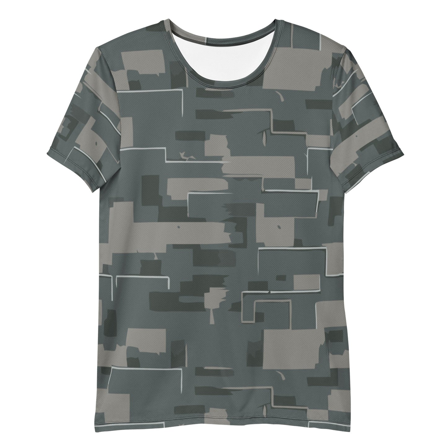 Black OPS Modern Warfare City Digital CAMO Mens athletic t-shirt - Athletic T-Shirts