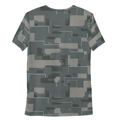 Black OPS Modern Warfare City Digital CAMO Mens athletic t-shirt - Athletic T-Shirts