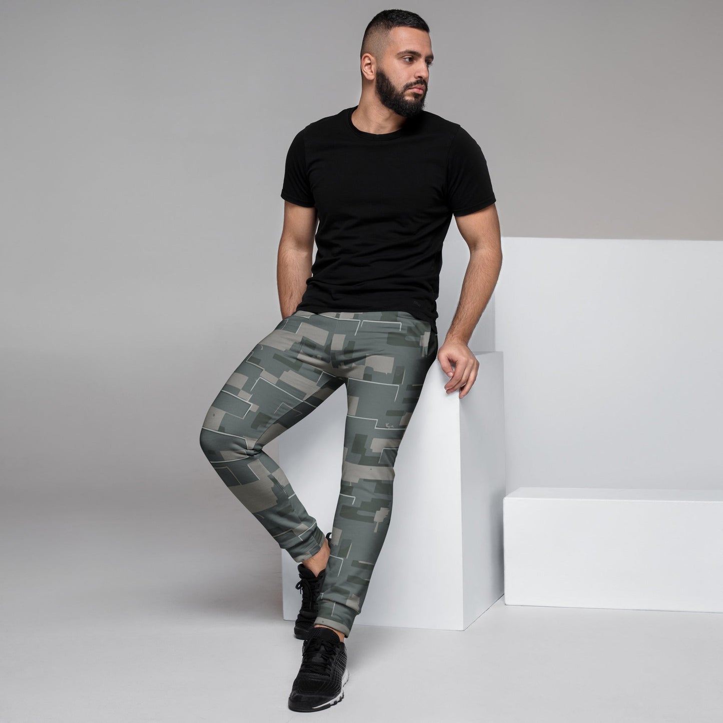 Black OPS Modern Warfare City Digital CAMO Mens Joggers