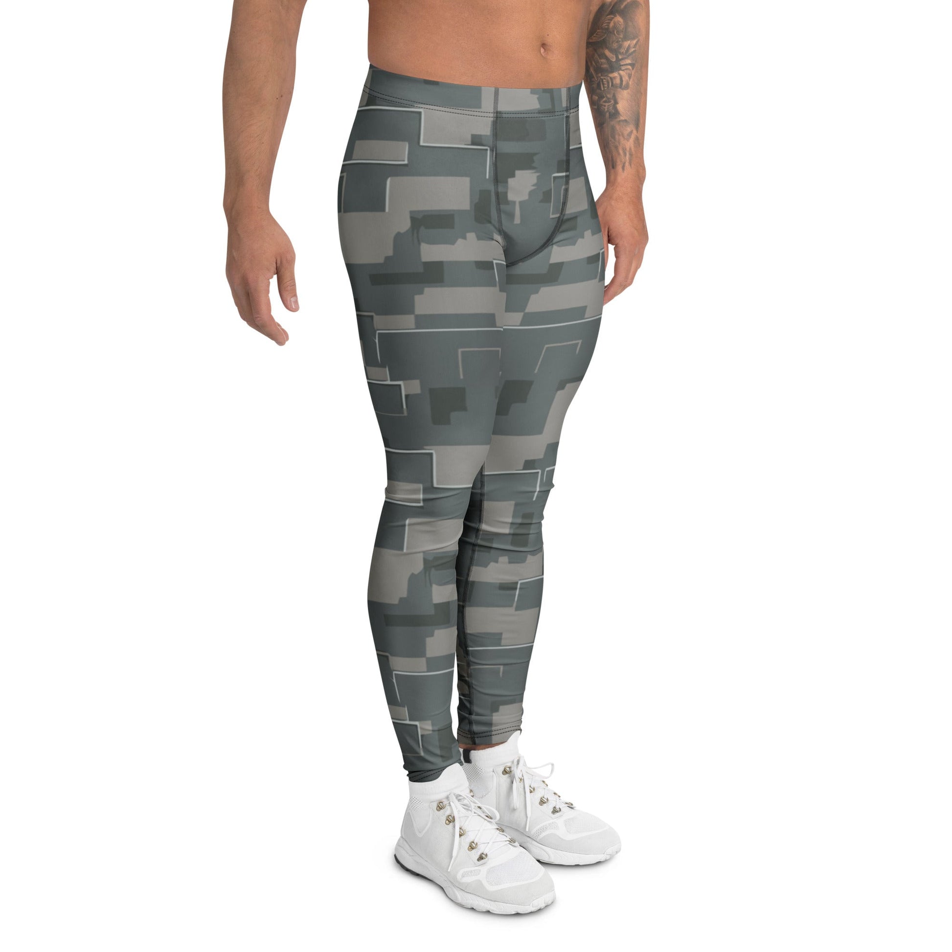Black OPS Modern Warfare City Digital CAMO Mens Leggings