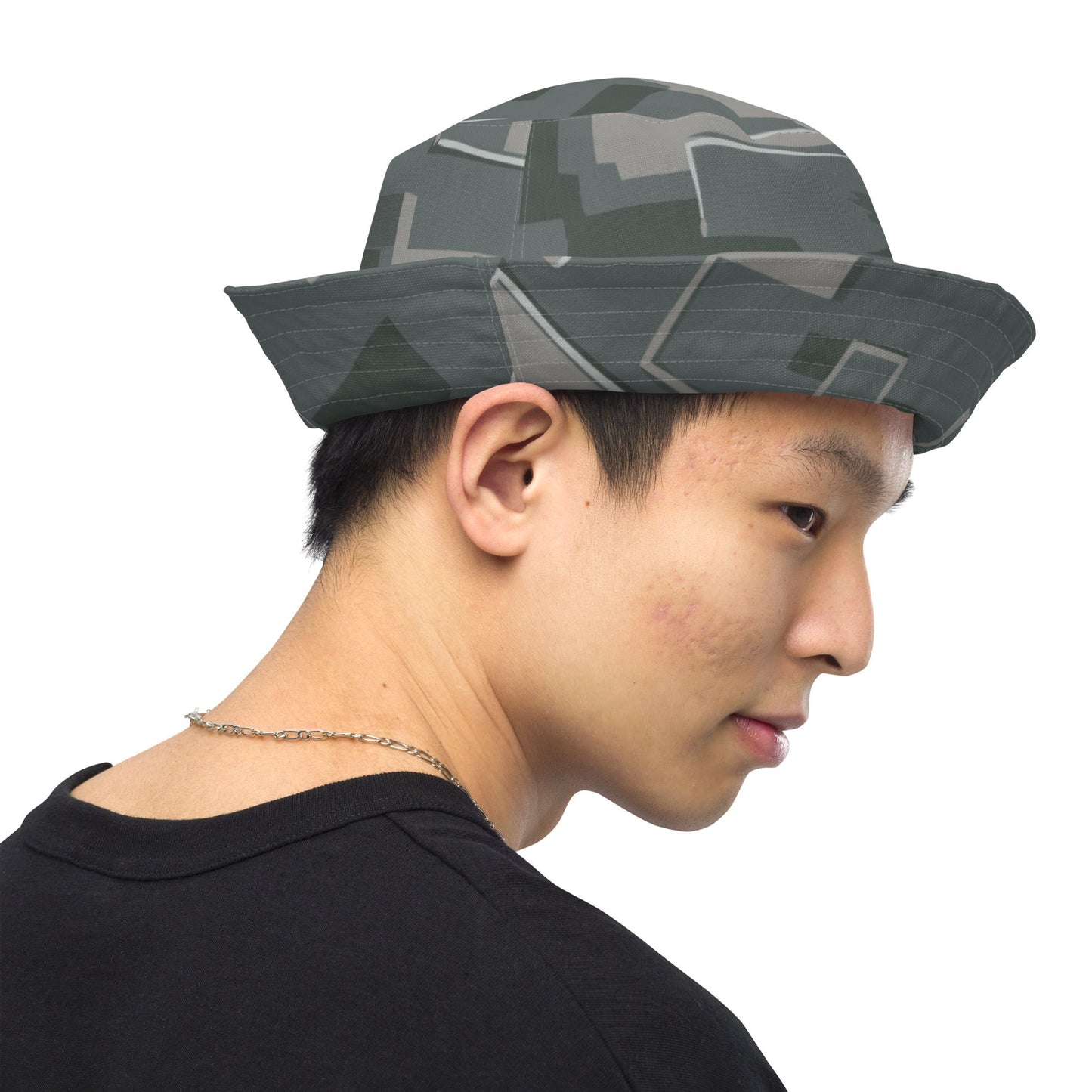 Black OPS Modern Warfare City Digital CAMO Reversible bucket hat - Bucket Hats