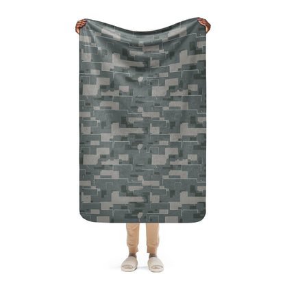 Black OPS Modern Warfare City Digital CAMO Sherpa blanket - 37″×57″ - Blankets