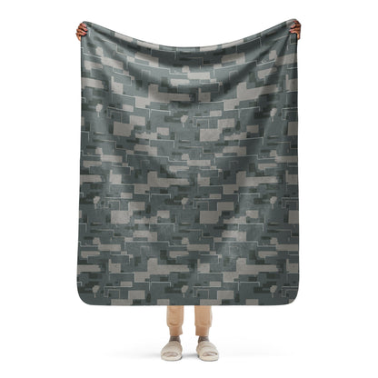 Black OPS Modern Warfare City Digital CAMO Sherpa blanket - 50″×60″ - Blankets