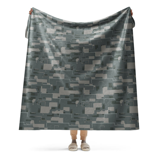 Black OPS Modern Warfare City Digital CAMO Sherpa blanket - 60″×80″ - Blankets