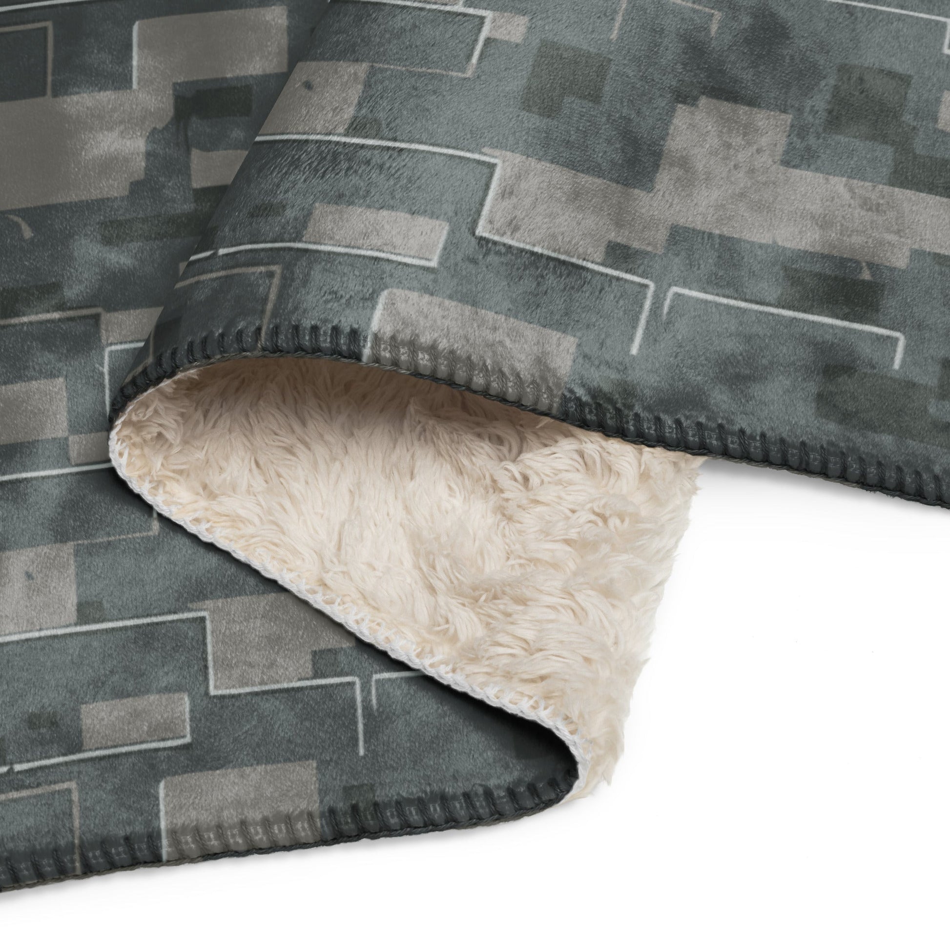 Black OPS Modern Warfare City Digital CAMO Sherpa blanket - Blankets