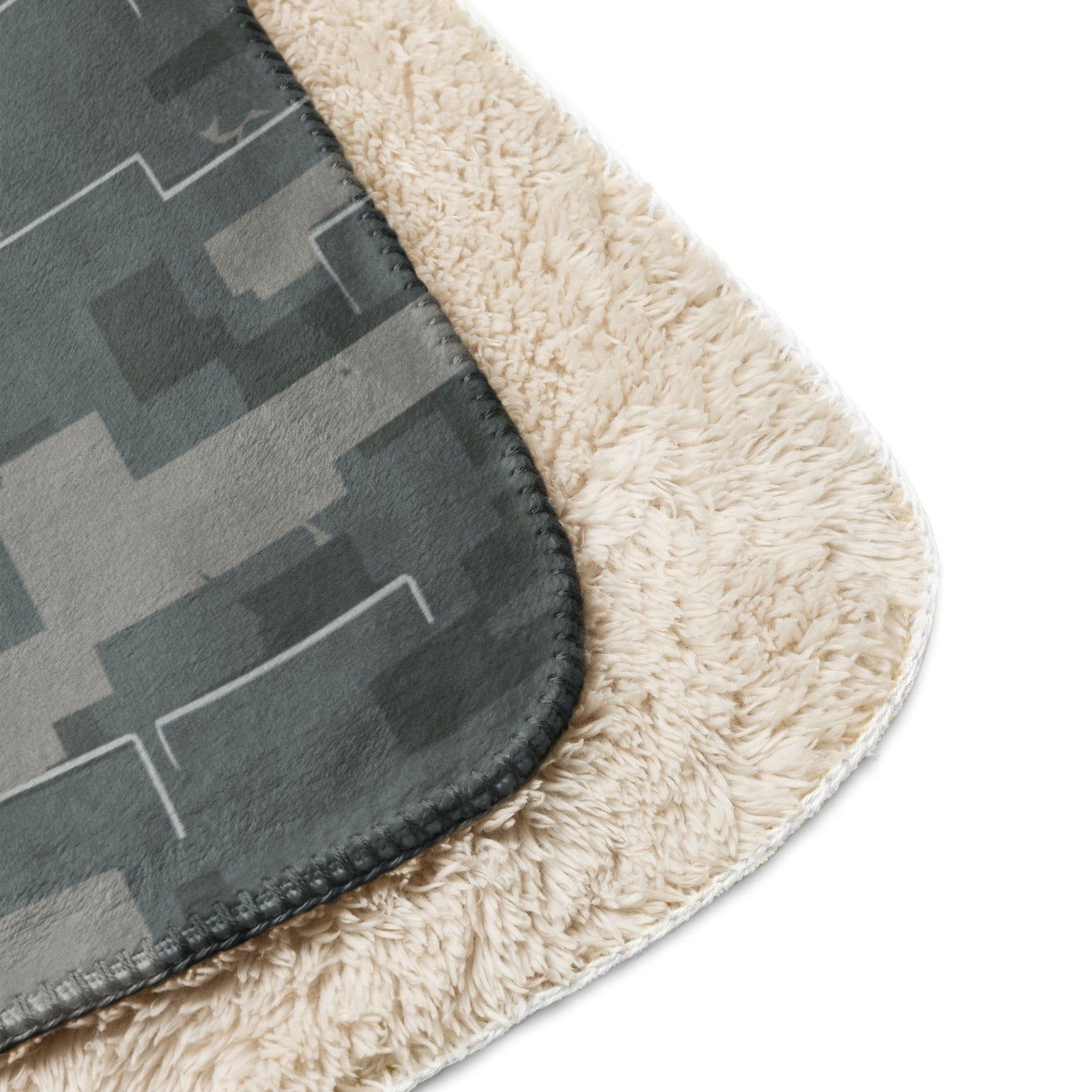 Black OPS Modern Warfare City Digital CAMO Sherpa blanket - Blankets
