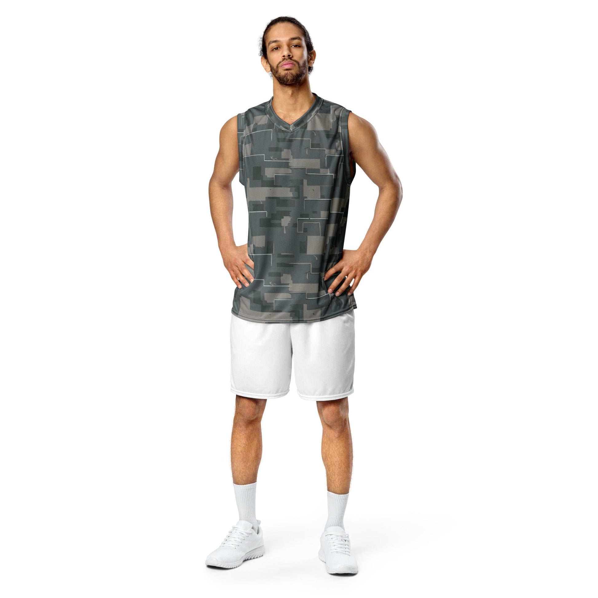 Black OPS Modern Warfare City Digital CAMO unisex basketball jersey - Basketball Jerseys