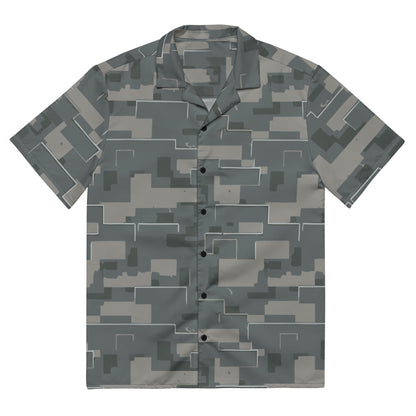 Black OPS Modern Warfare City Digital CAMO Unisex button shirt - 2XS - Button Shirts