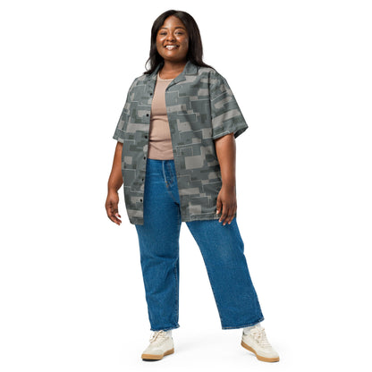 Black OPS Modern Warfare City Digital CAMO Unisex button shirt - Button Shirts