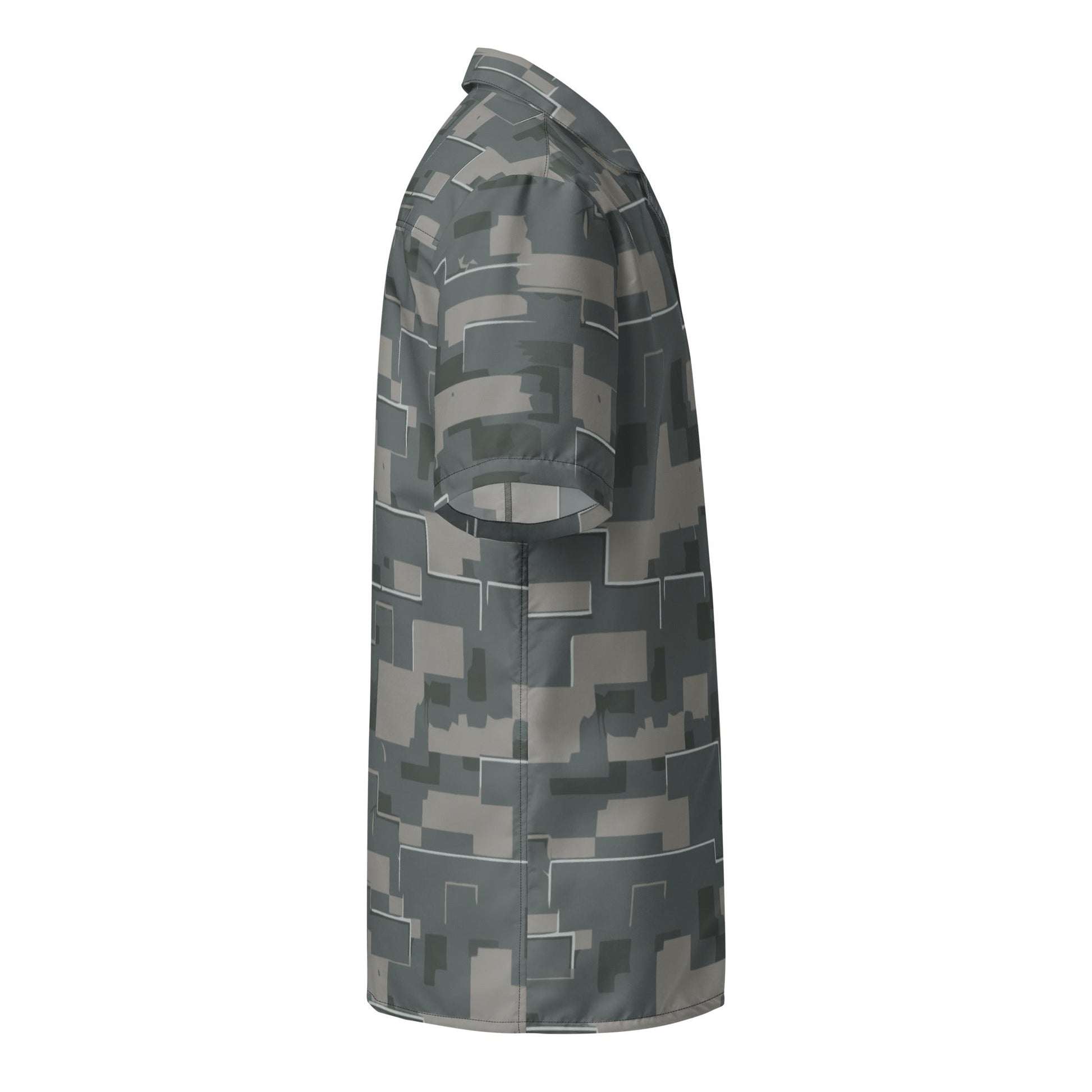 Black OPS Modern Warfare City Digital CAMO Unisex button shirt - Button Shirts