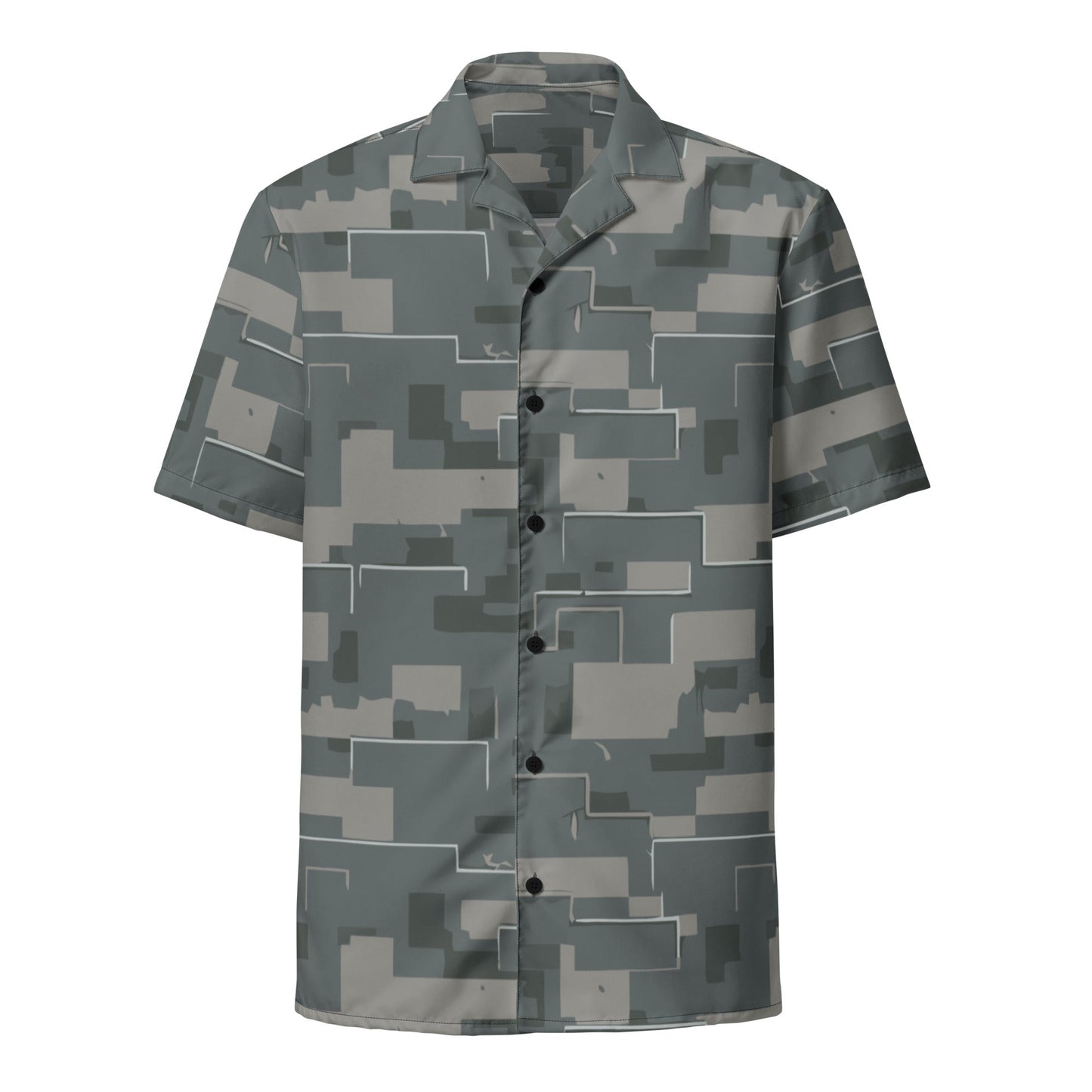 Black OPS Modern Warfare City Digital CAMO Unisex button shirt - Button Shirts