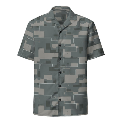 Black OPS Modern Warfare City Digital CAMO Unisex button shirt - Button Shirts