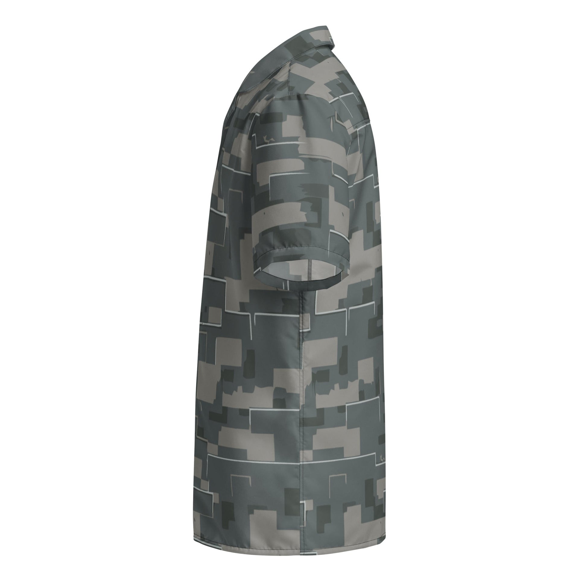 Black OPS Modern Warfare City Digital CAMO Unisex button shirt - Button Shirts