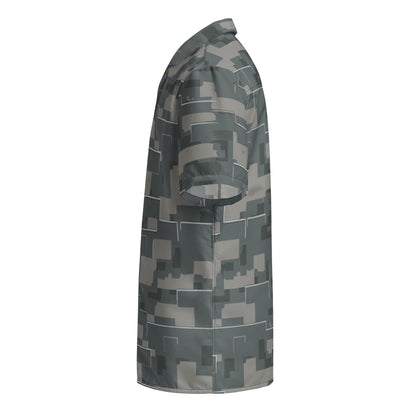 Black OPS Modern Warfare City Digital CAMO Unisex button shirt - Button Shirts