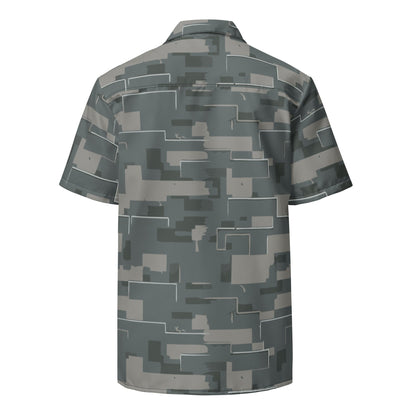 Black OPS Modern Warfare City Digital CAMO Unisex button shirt - Button Shirts