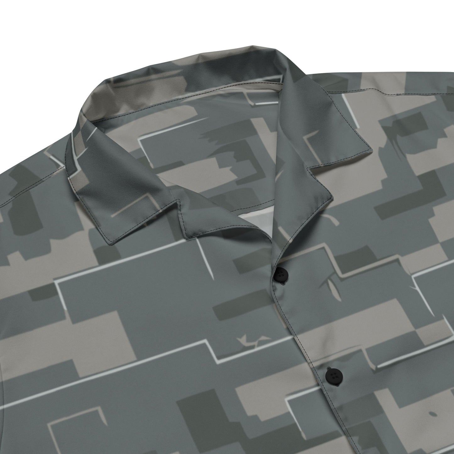 Black OPS Modern Warfare City Digital CAMO Unisex button shirt - Button Shirts