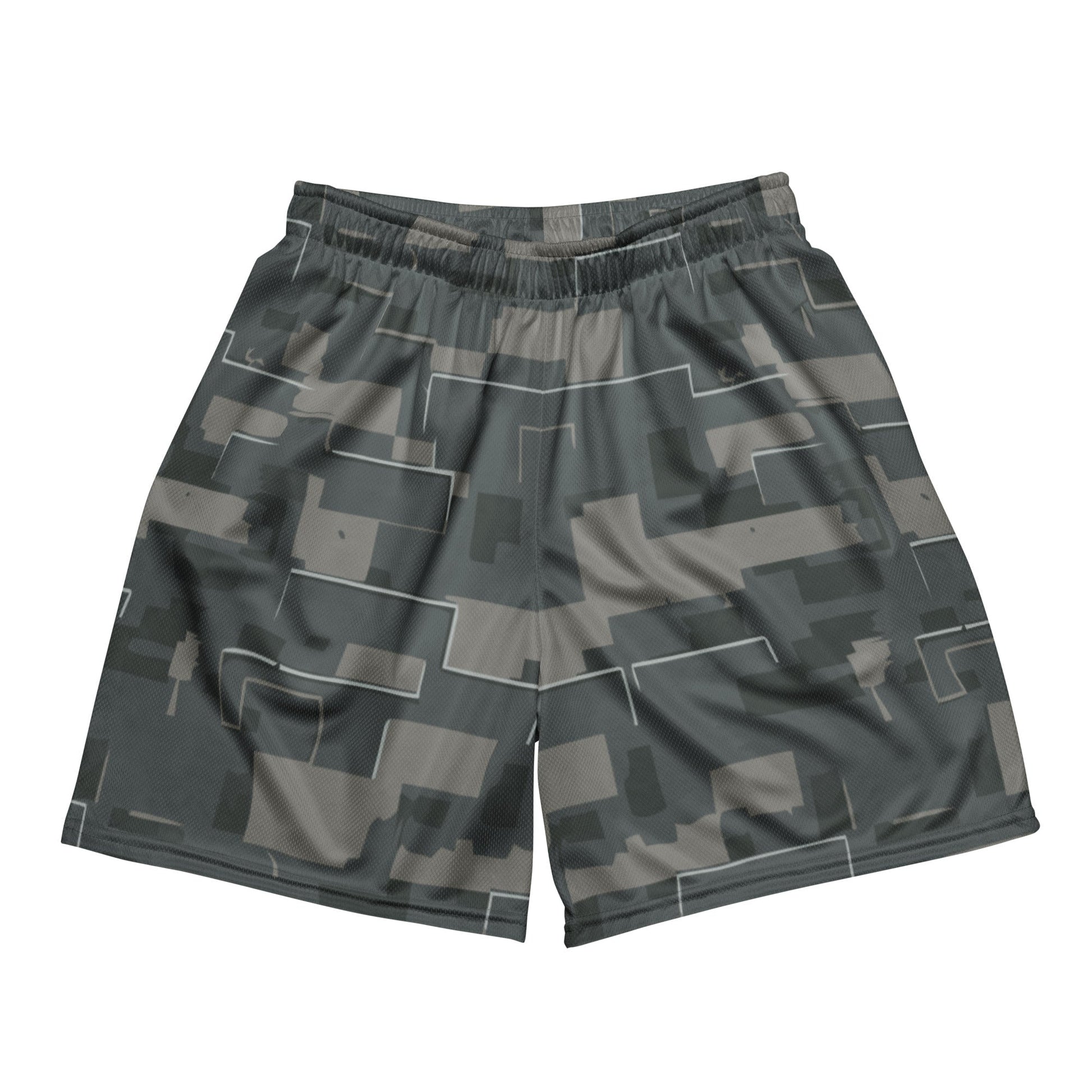 Black OPS Modern Warfare City Digital CAMO Unisex mesh shorts - 2XS - Mesh Shorts