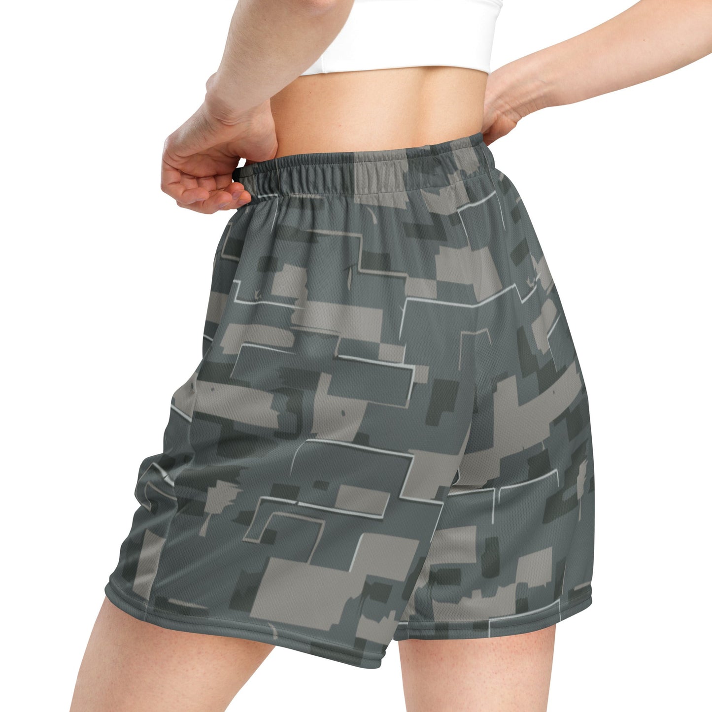Black OPS Modern Warfare City Digital CAMO Unisex mesh shorts - Mesh Shorts