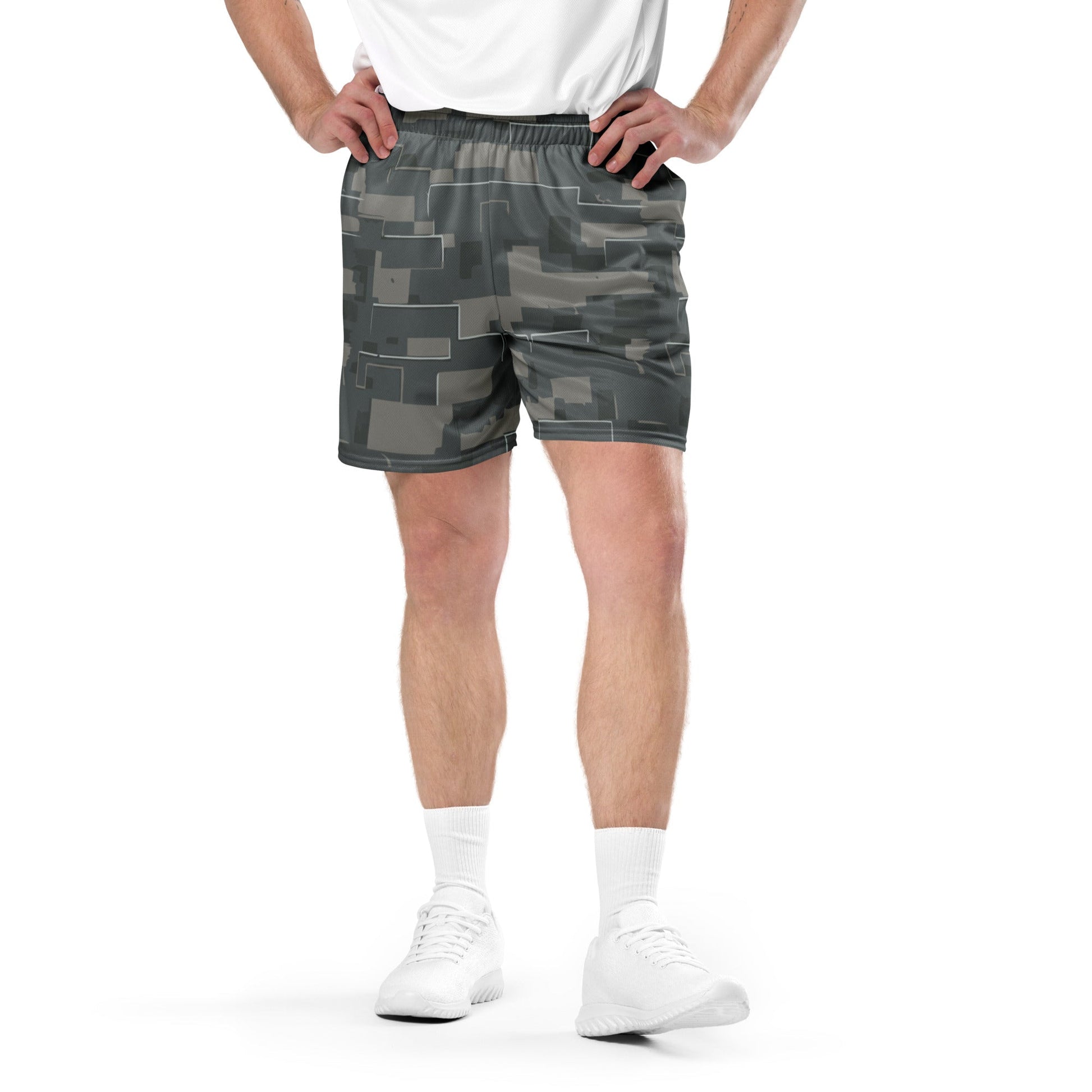 Black OPS Modern Warfare City Digital CAMO Unisex mesh shorts - Mesh Shorts