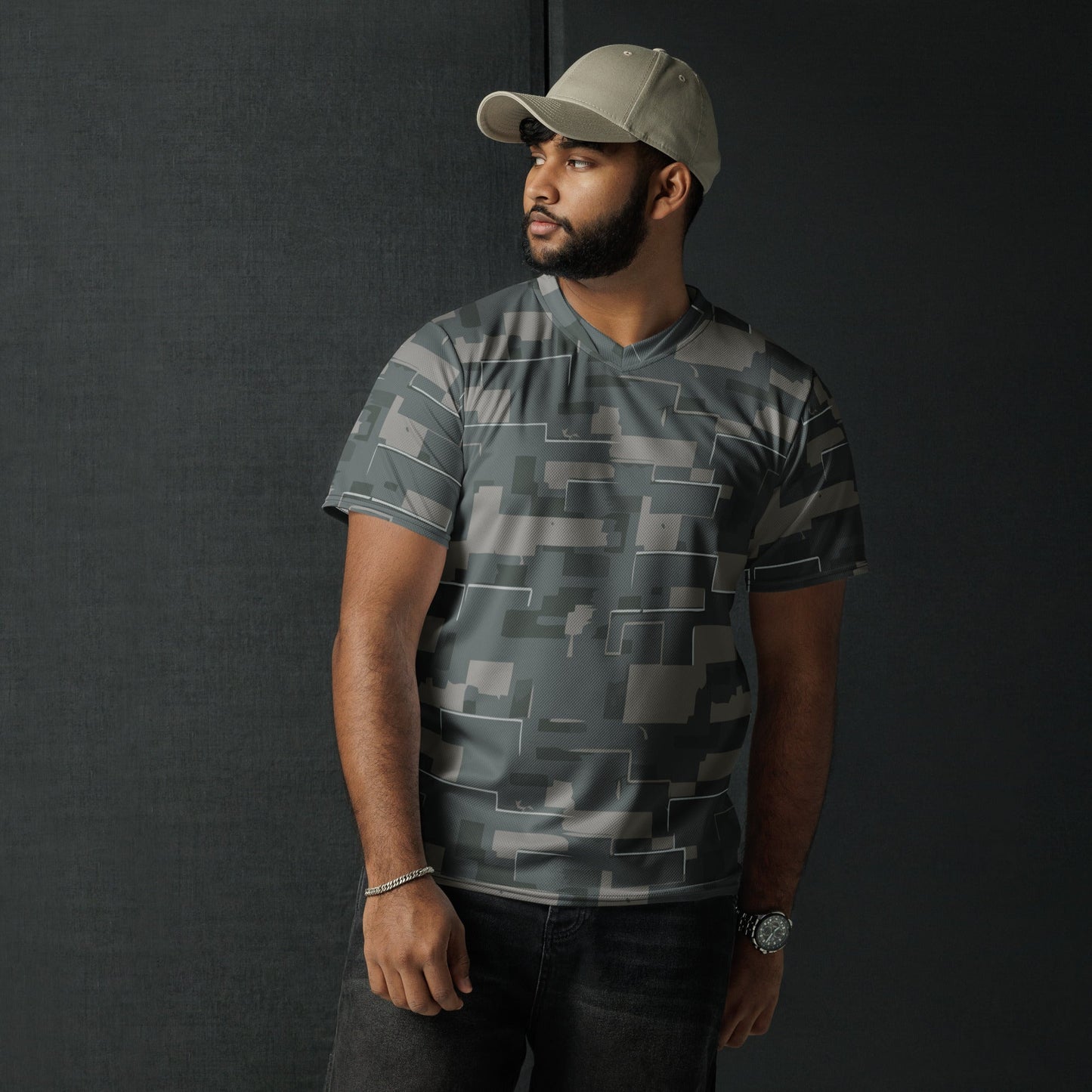 Black OPS Modern Warfare City Digital CAMO unisex sports jersey - Sports Jerseys