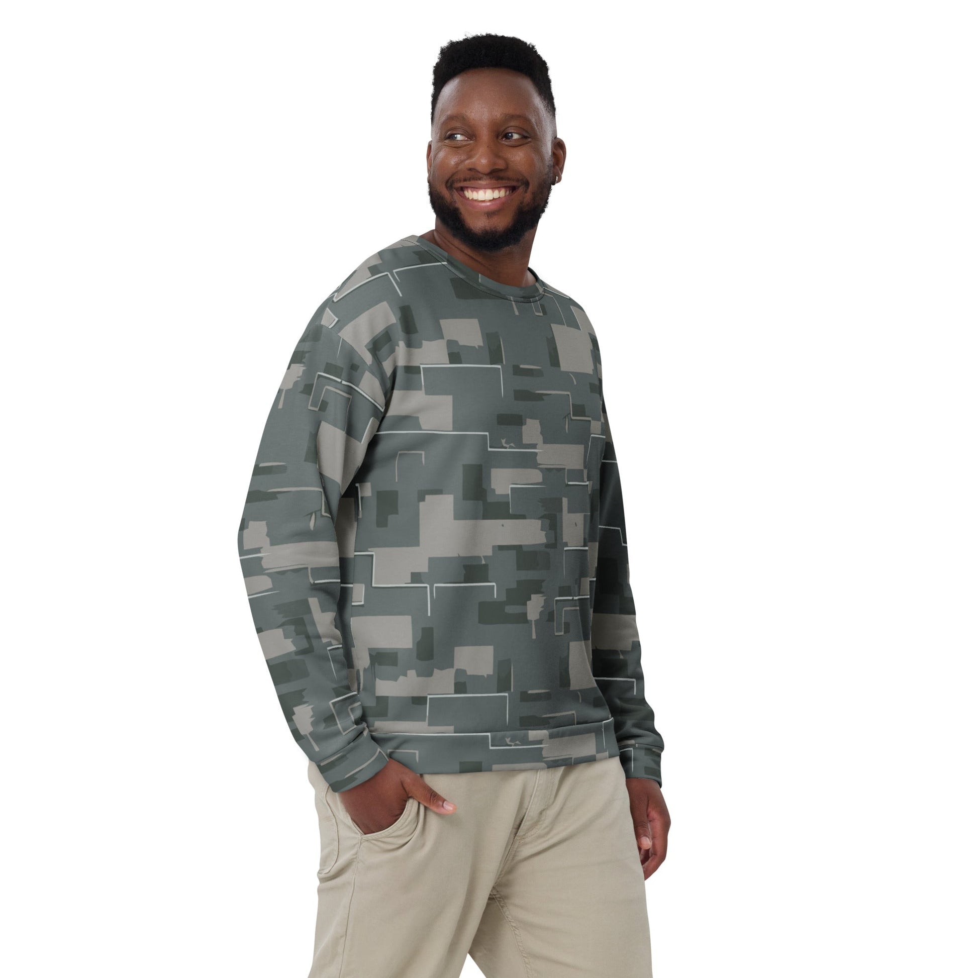 Black OPS Modern Warfare City Digital CAMO Unisex Sweatshirt - Sweatshirts