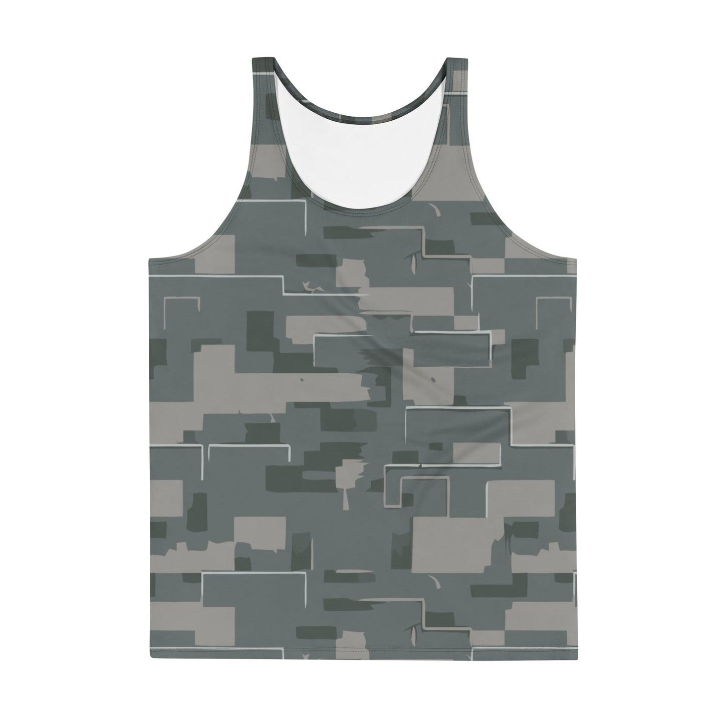 Black OPS Modern Warfare City Digital CAMO Unisex Tank Top - Tops