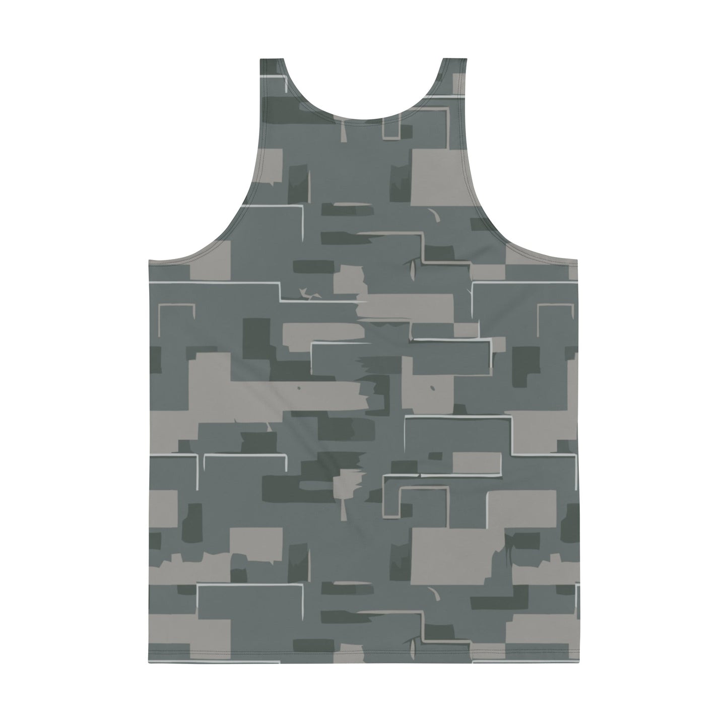 Black OPS Modern Warfare City Digital CAMO Unisex Tank Top - Tops