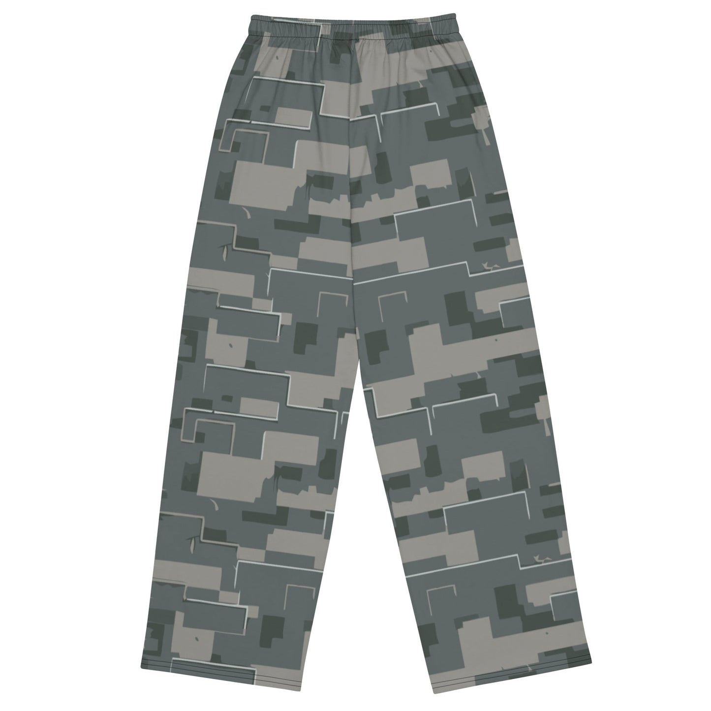 Black OPS Modern Warfare City Digital CAMO unisex wide-leg pants - Wide-leg Pants