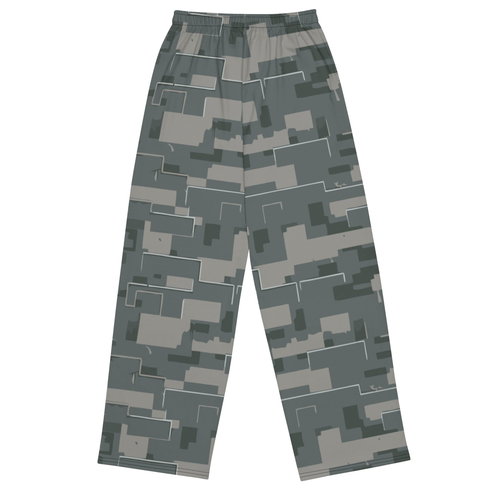 Black OPS Modern Warfare City Digital CAMO unisex wide-leg pants - Wide-leg Pants