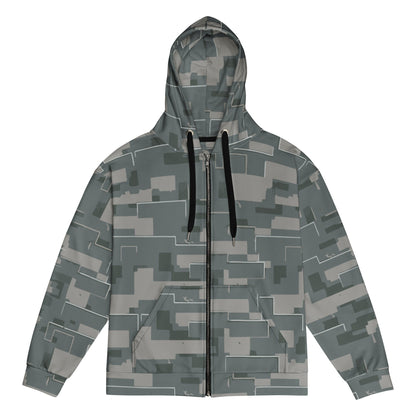 Black OPS Modern Warfare City Digital CAMO Unisex zip hoodie - 2XS - Zip Hoodies