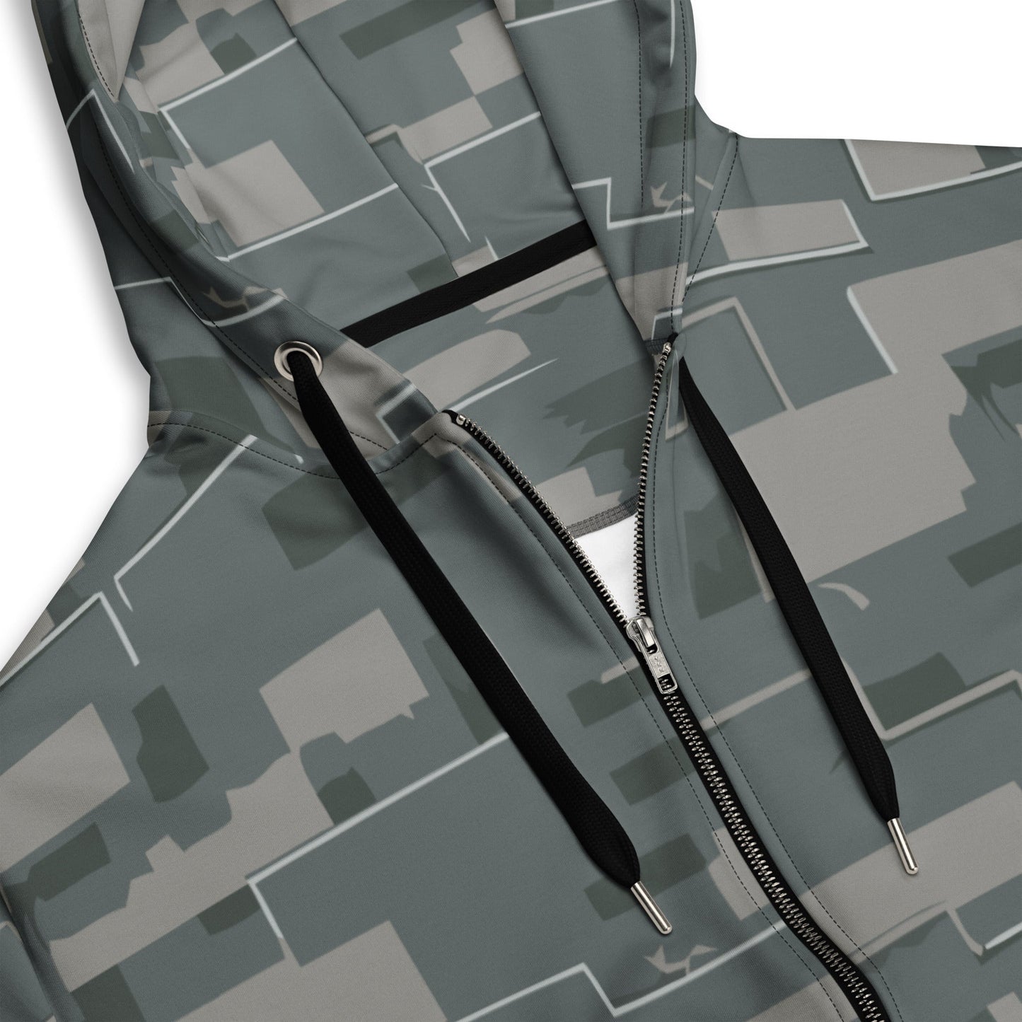 Black OPS Modern Warfare City Digital CAMO Unisex zip hoodie - Zip Hoodies