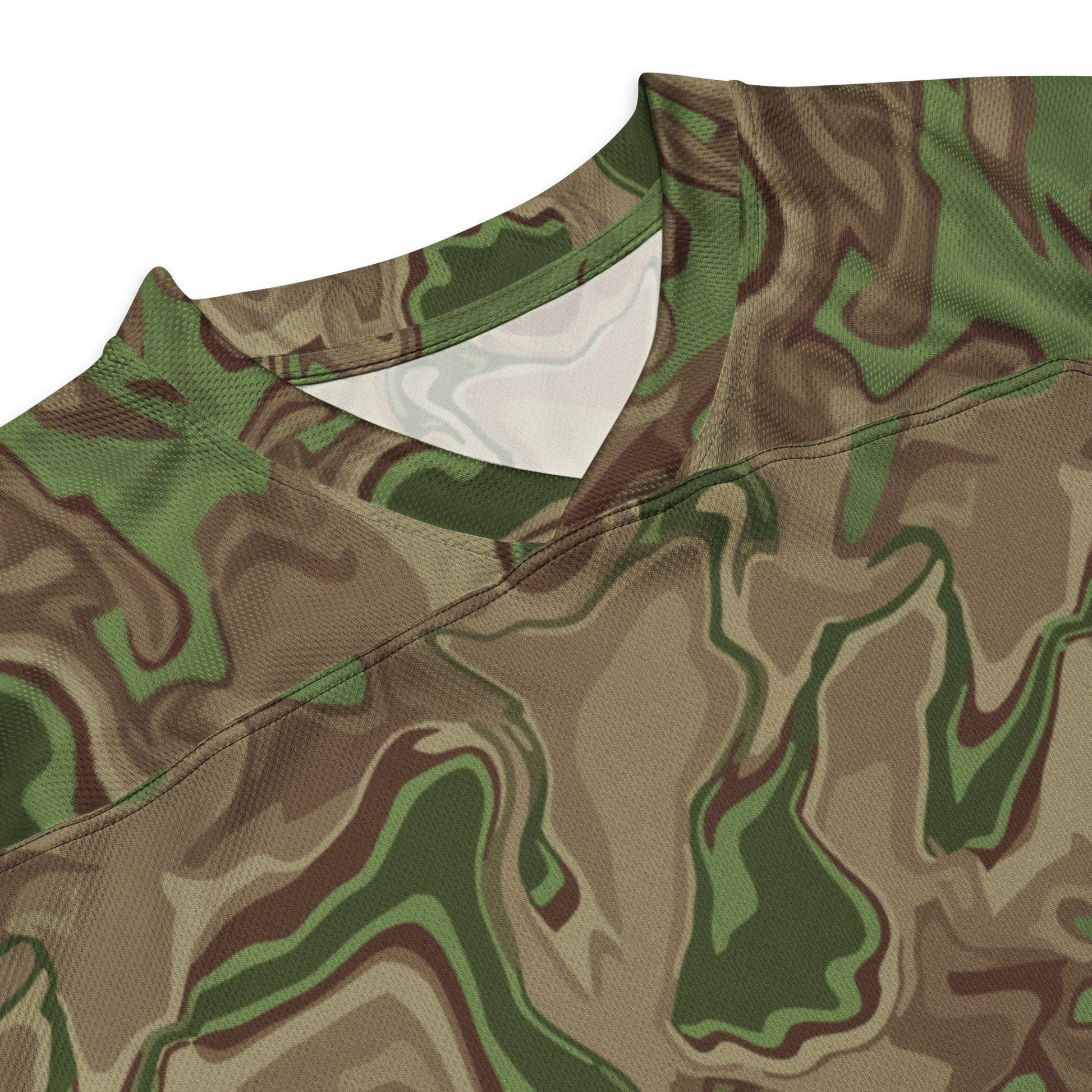 Black OPS Sludgeflow Morphic CAMO hockey fan jersey - Hockey Jerseys