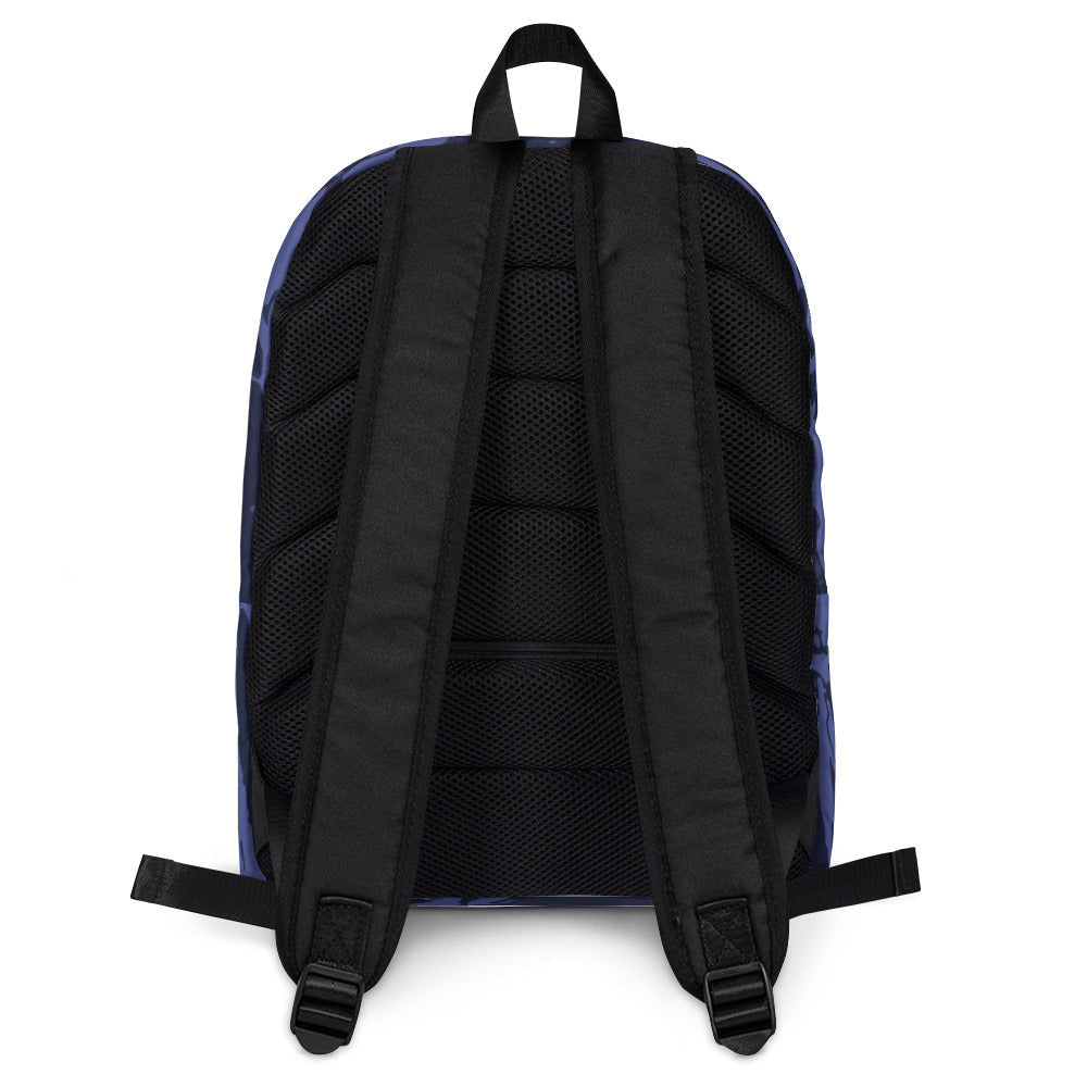 Black OPS Blue Tiger Stripe CAMO Backpack