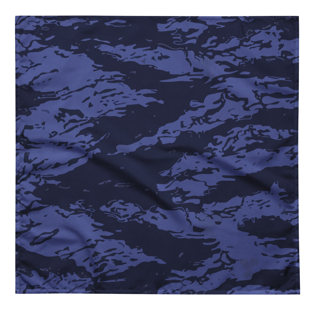 Black OPS Blue Tiger Stripe CAMO bandana - Bandana