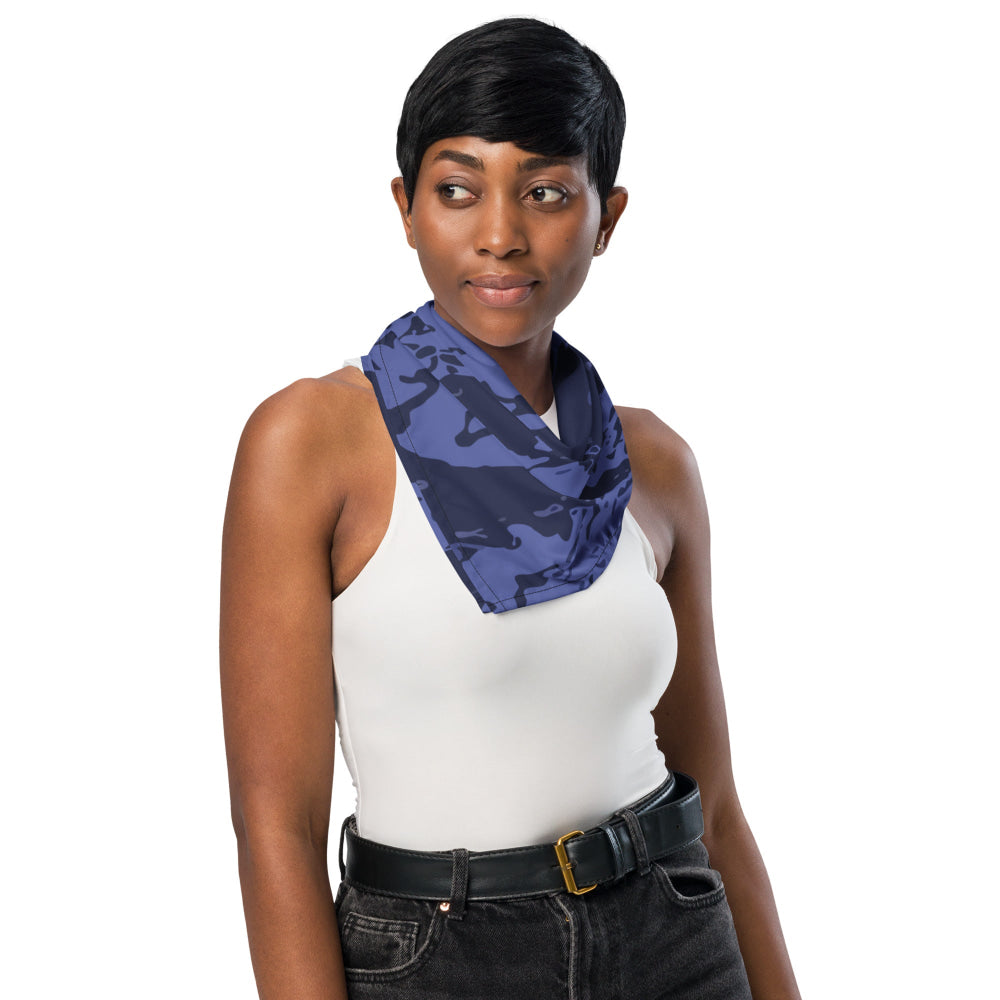 Black OPS Blue Tiger Stripe CAMO bandana - Bandana