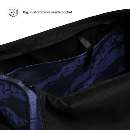 Black OPS Blue Tiger Stripe CAMO Duffle bag - Bag