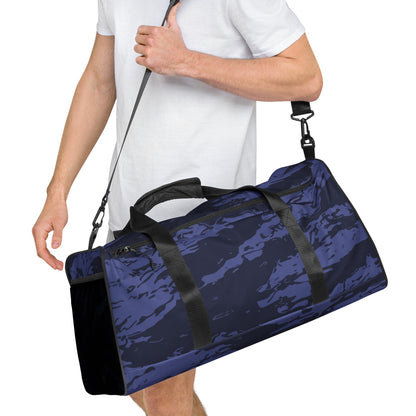 Black OPS Blue Tiger Stripe CAMO Duffle bag - Bag