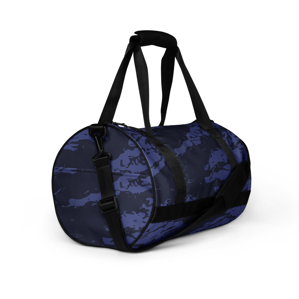 Black OPS Blue Tiger Stripe CAMO gym bag - Gym Bag