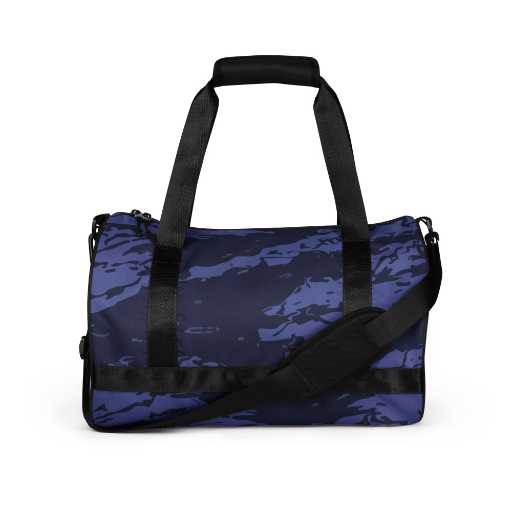 Black OPS Blue Tiger Stripe CAMO gym bag - Gym Bag